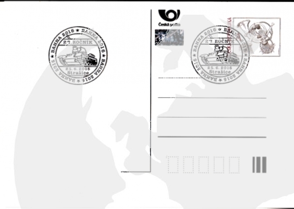 CDV - Ruční příležitostné poštovní razítko s ochoty ● - I. pololetí 2016